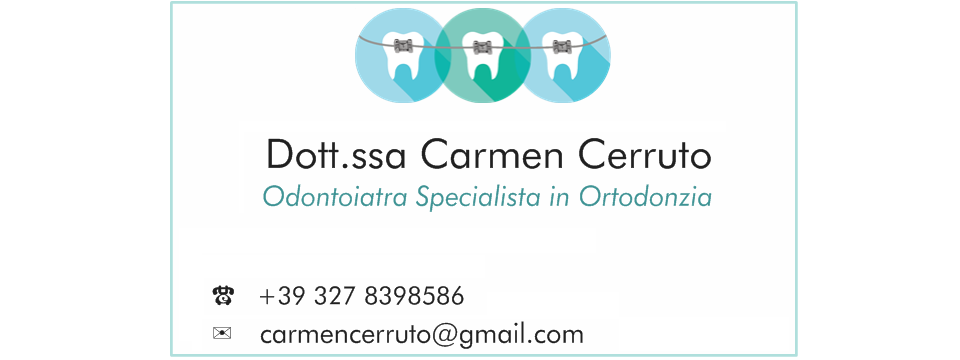 Carmen Cerruto, Odontoiatra specialista in Ortodonzia, telefono ed email